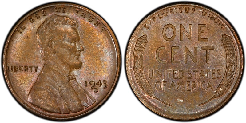 1943-D Lincoln Bronze Cent 