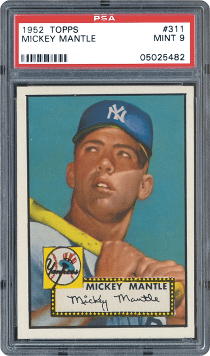 Topps #311 Mickey Mantle