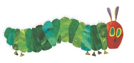 Eric Carle Caterpillar Green