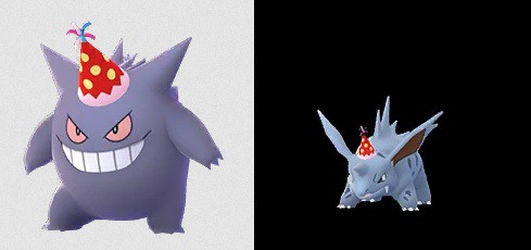 Pokémon GO Shiny Gengar Party Red Hat – Trade 20.000 stardust