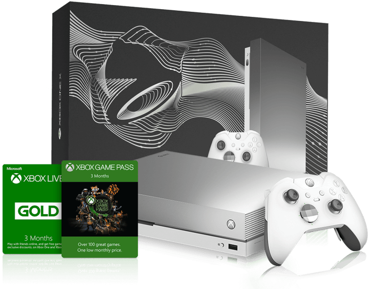 Taco Bell Platinum Xbox One X 