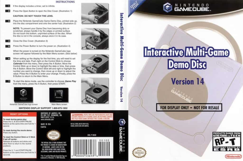 Interactive Multi-Game Demo Disc Version 14