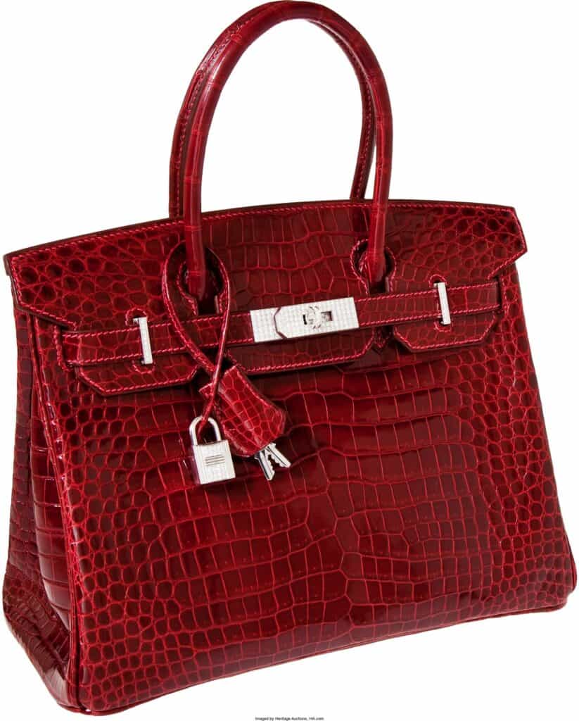 Exceptional Collection Shiny Rouge H Birkin