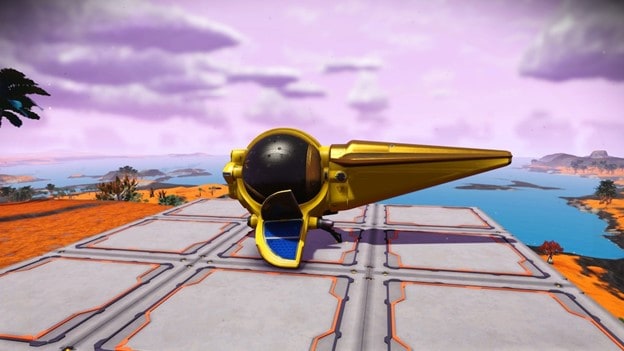 Gold GUPPY with Cowled Rear Thruster