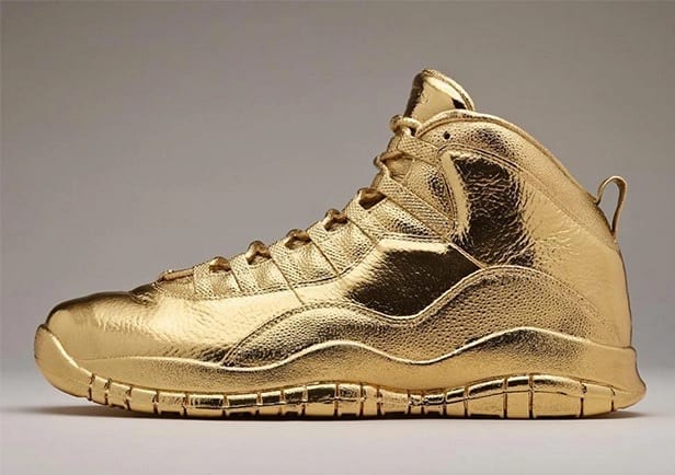 Solid Gold OVO x Air Jordans 