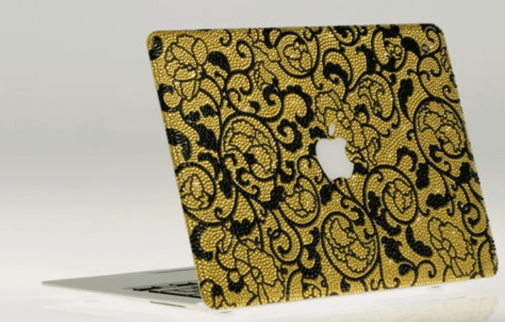 Golden Age MacBook from Bling My Thing