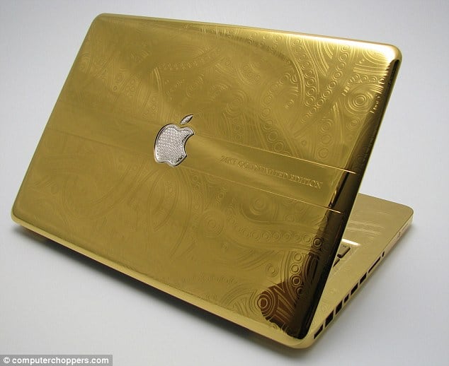 24-Carat Gold MacBook Pro