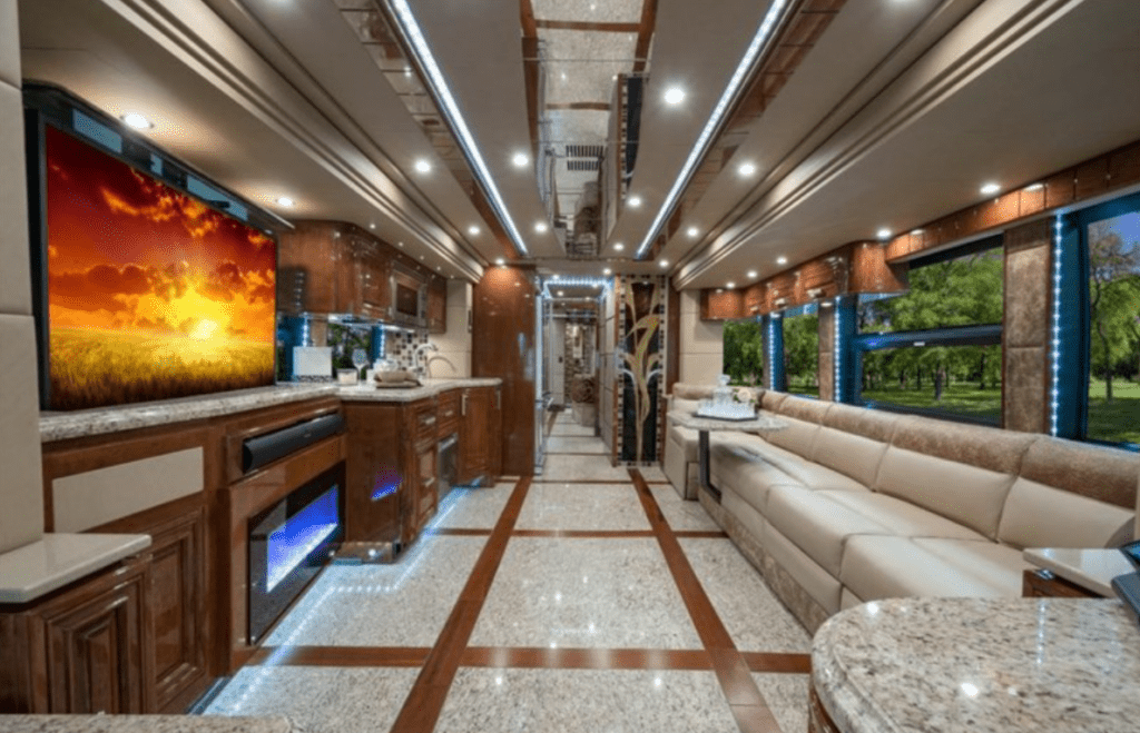 The 2017 Prevost from Outlaw Coach