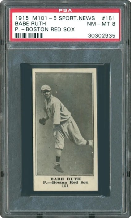 Babe Ruth M105-5