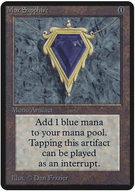 Alpha - Mox Sapphire