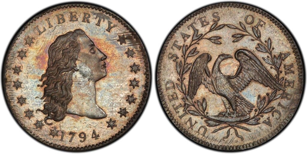 The 1794 U.S. Silver Dollar