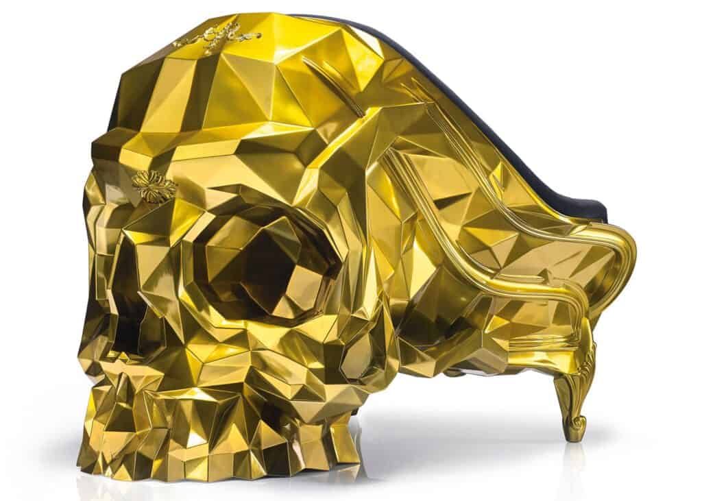 The Gold Skull Armchair