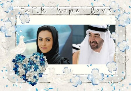 Sheikh Mohamed bin Zayed bin Sultan Al Nahyan and Sheikha Salama bin Hamdan Al Nahyan