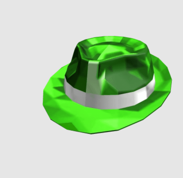 Green Sparkle Time Fedora