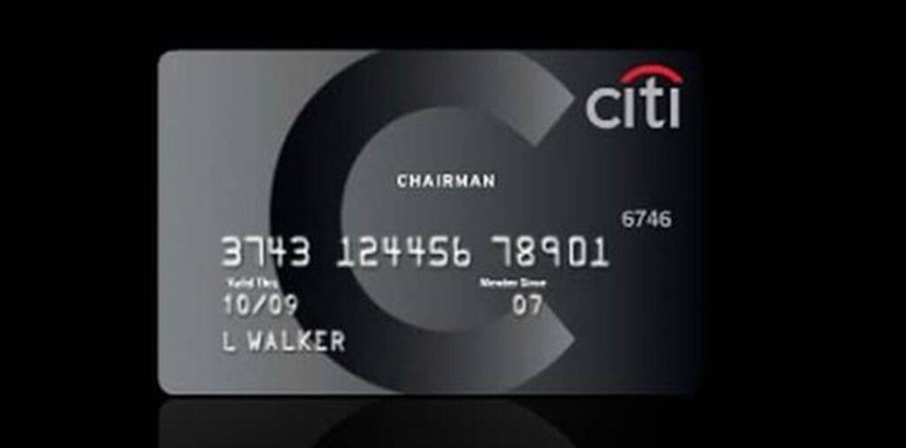 Citi Chairman American Express Card