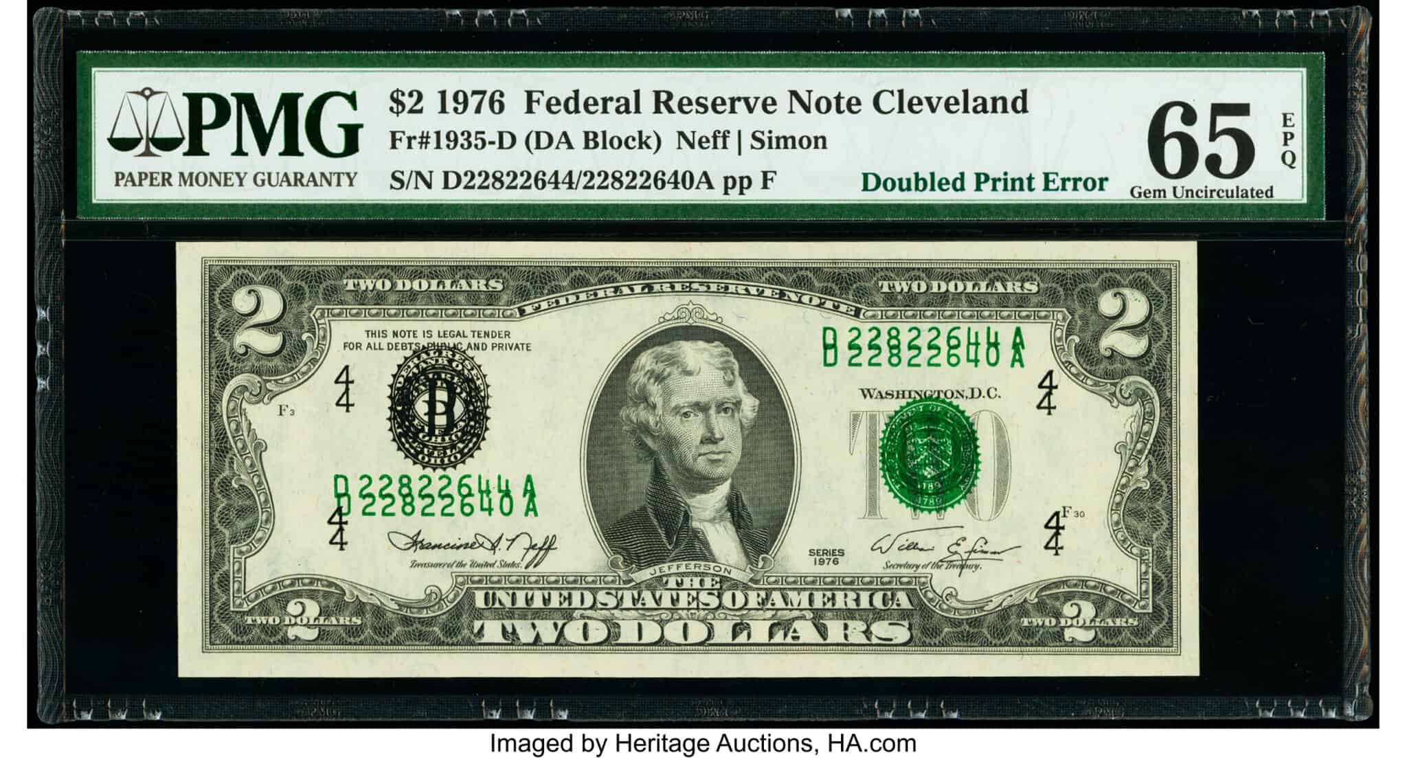 9 of the Rarest 2Dollar Bills in Circulation