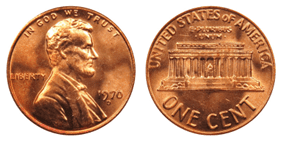 1970-D penny 
