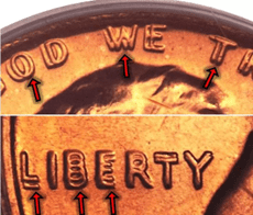 1970-S Large Date doubled die penny 