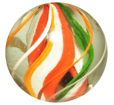 Divided Core Swirl Marble