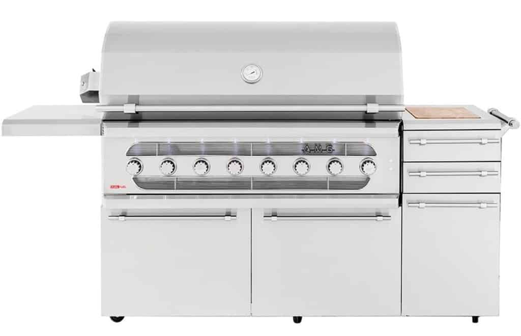 American Muscle Grill 8-Burner Freestanding Gas Grill