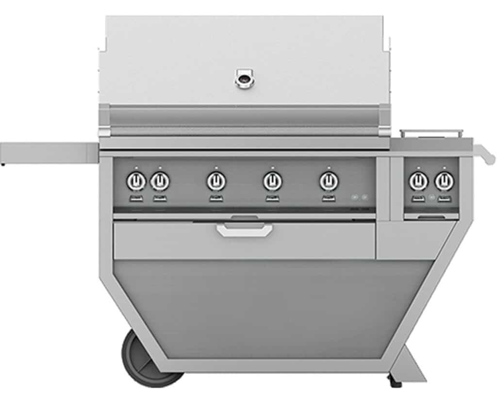 Hestan 42-in Outdoor Deluxe Grill with Rotisserie Kit