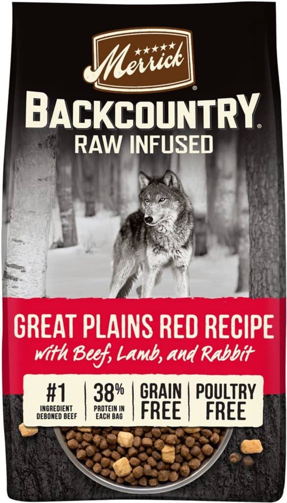 Merrick Backcountry Freeze-Dried Red Recipe Dry Dog Food