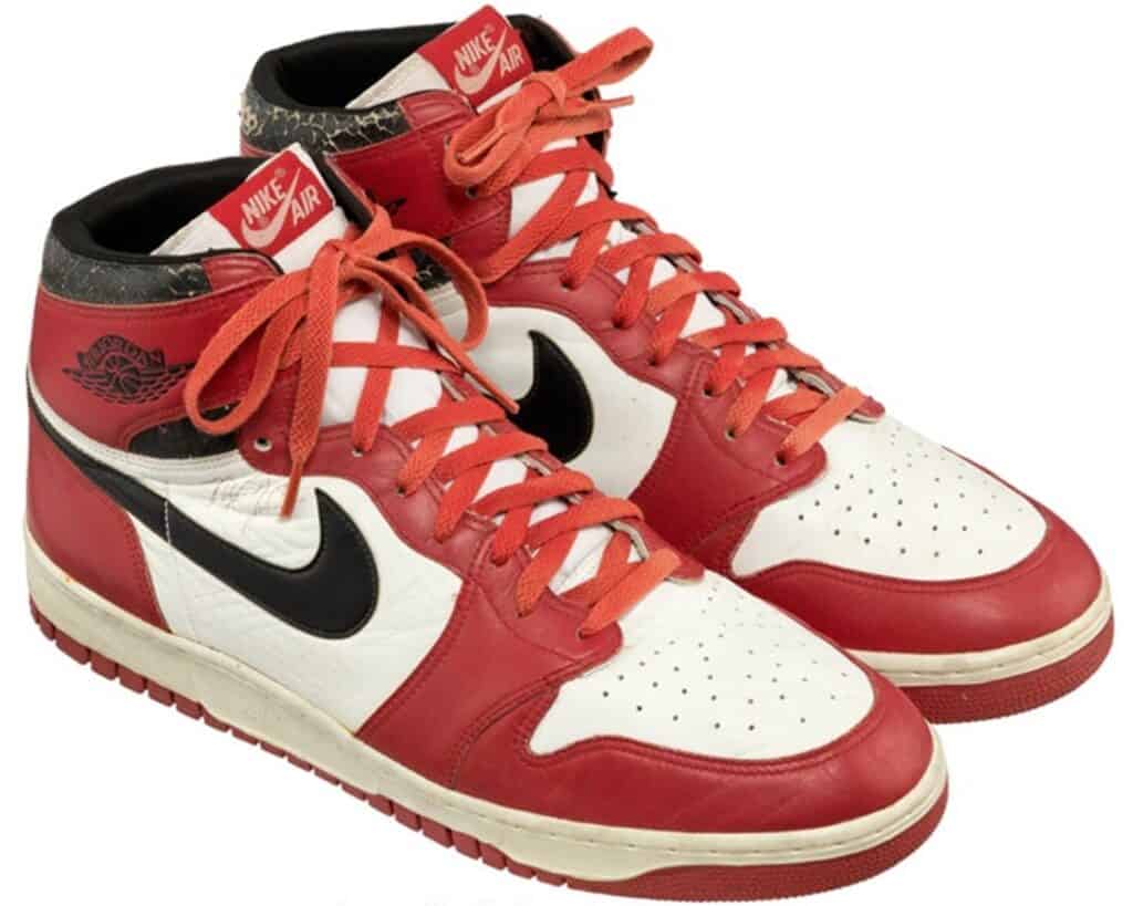 Michael Jordan Game Worn & Signed Nike Air Jordan