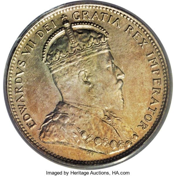 1906 Small Crown 25-Cents