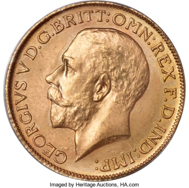 1916 C Gold Sovereign