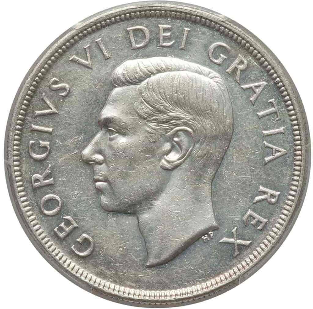 1948 Canadian Silver Dollar