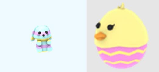 Easter Bunny/Chick Plush