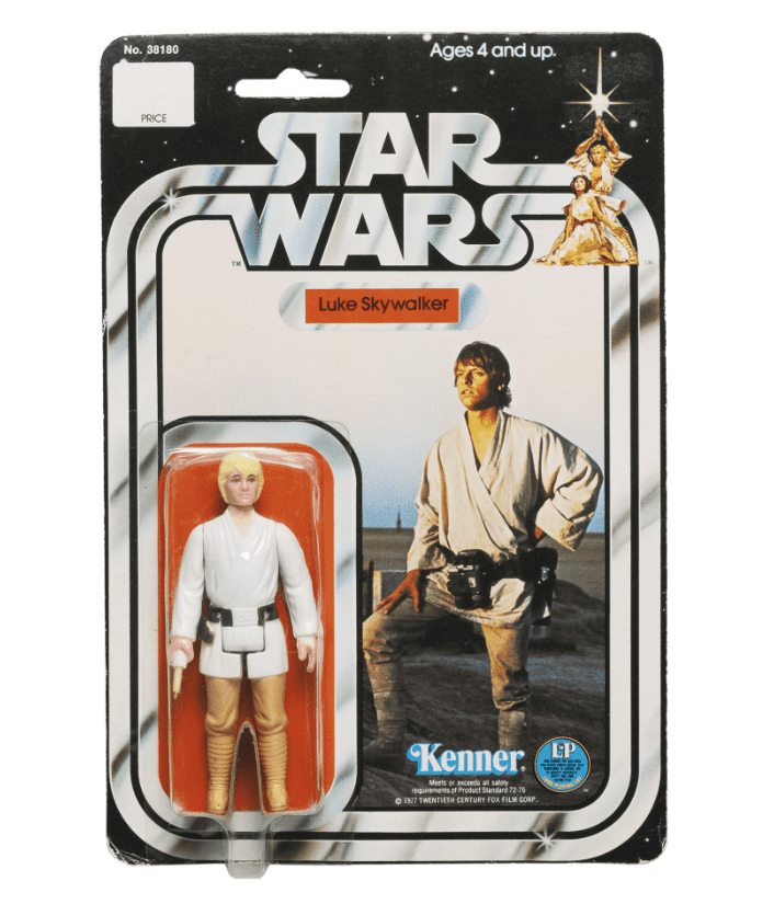 Luke Skywalker Action Figure With Double-Telescoping Saber
