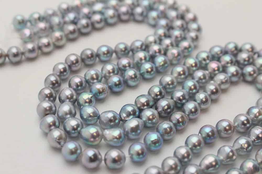 Blue Akoya pearl