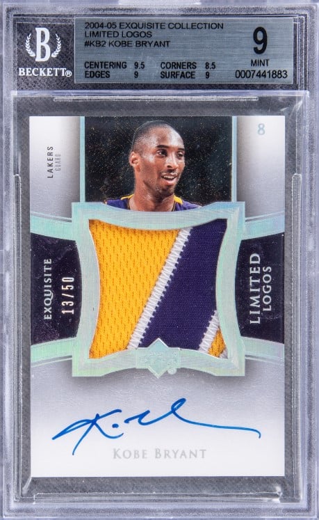 Exquisite Collection Limited Logos Kobe Bryant