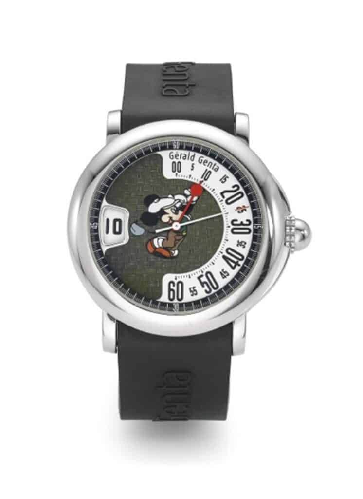 Gerald Genta Limited Edition Automatic Jump Hour Wristwatch