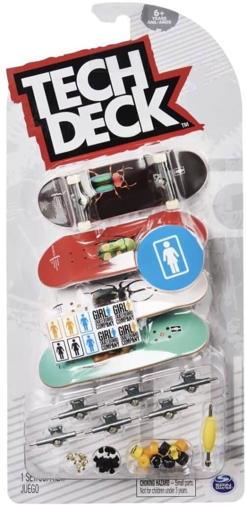 Tech Deck Girl Skateboards- Ultra DLX 4-Pack