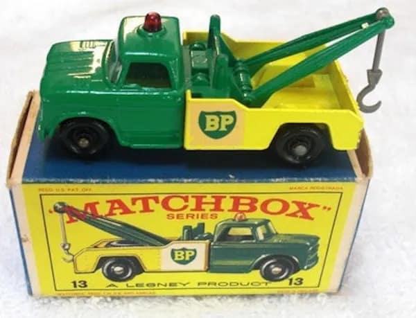 Matchbox BP Dodge Wrecker- Reverse Color