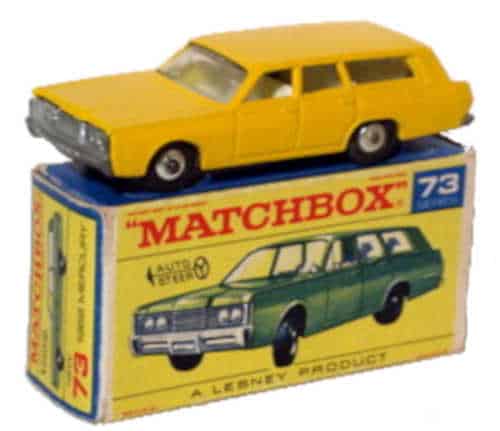 Matchbox Mercury Commuter Station Wagon- Yellow