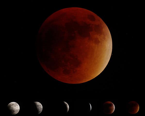 Tetrad Lunar Eclipse or Blood Moon