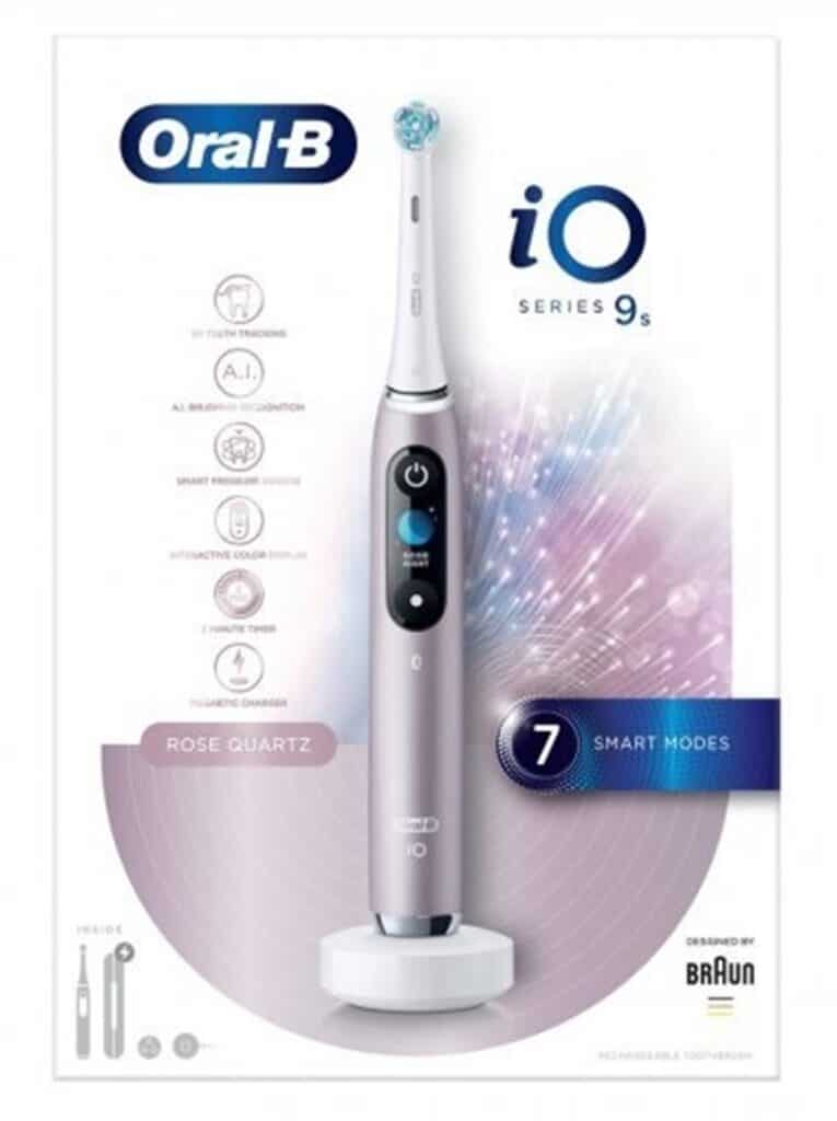 iO Series 9S Rose Quartz Electric Toothbrush