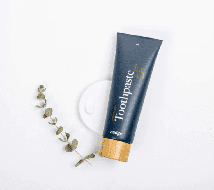 Mint and Grapefruit Natural Toothpaste by Nudge
