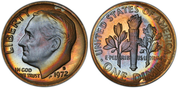 1972 S Dime (Proof)