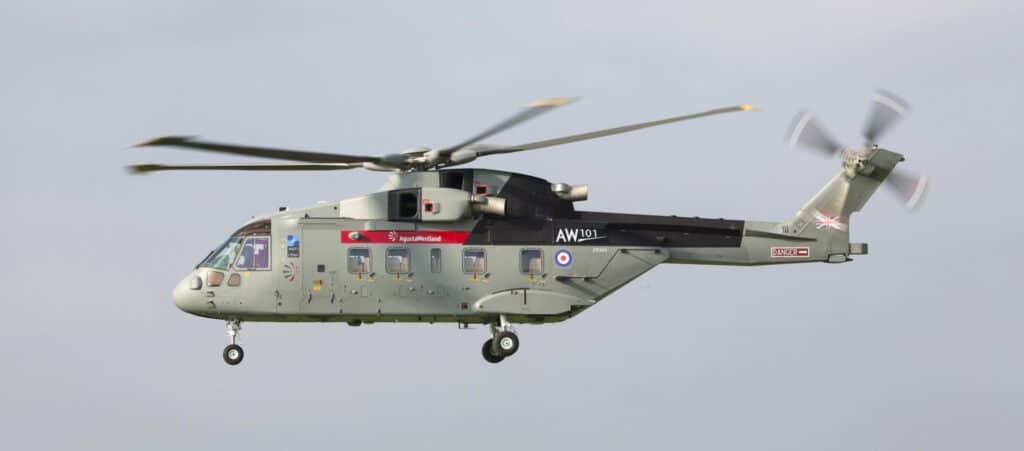 Leonardo AW101 Helicopter