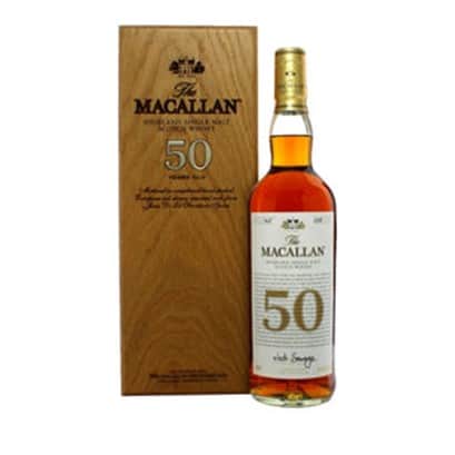 Macallan 50-Year-Old Single Malt Scotch Whiskey