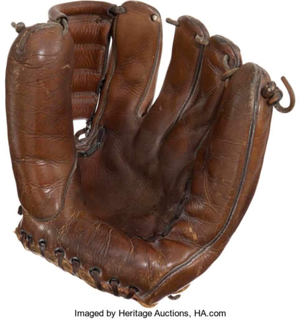 1955 Ted Williams Game Worn Fielder’s Glove