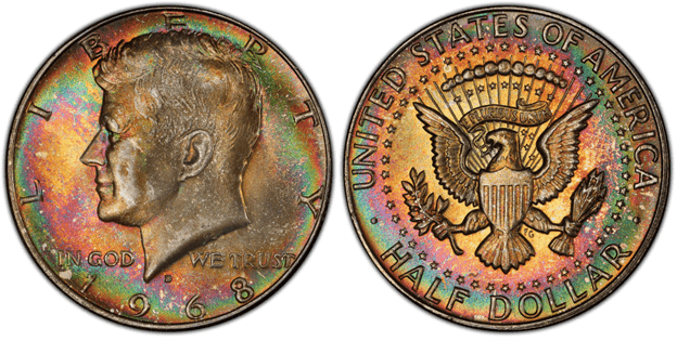 1968-D Half Dollar