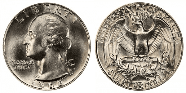 1968 Quarter With No Mint Mark