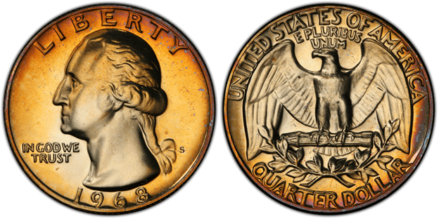 1968 S Proof Quarter