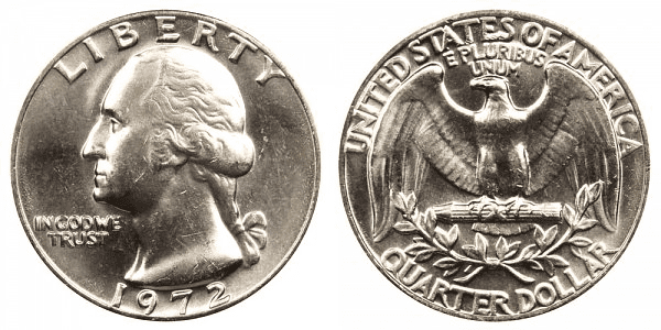 1972 Quarter With No Mint Mark