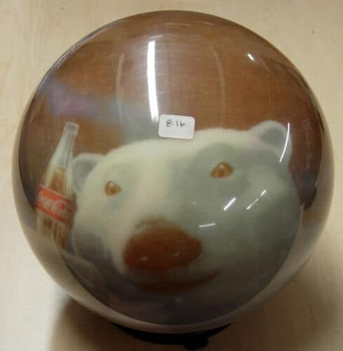 Coca-Cola Polar Bear Bowling Ball